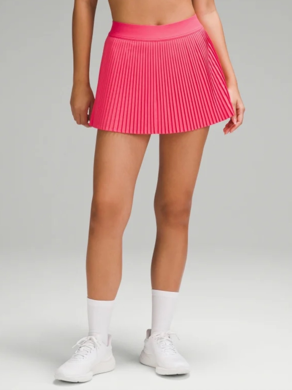 lululemon Varsity High-Rise Pleated Tennis Skirt Mini Skirt Glaze Pink-6 NWT
